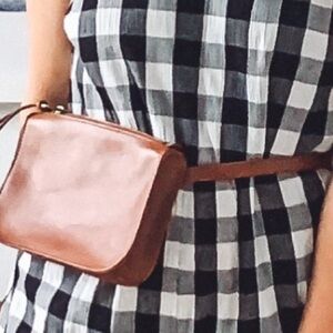 Madewell Brown Leather Crossbody Bag